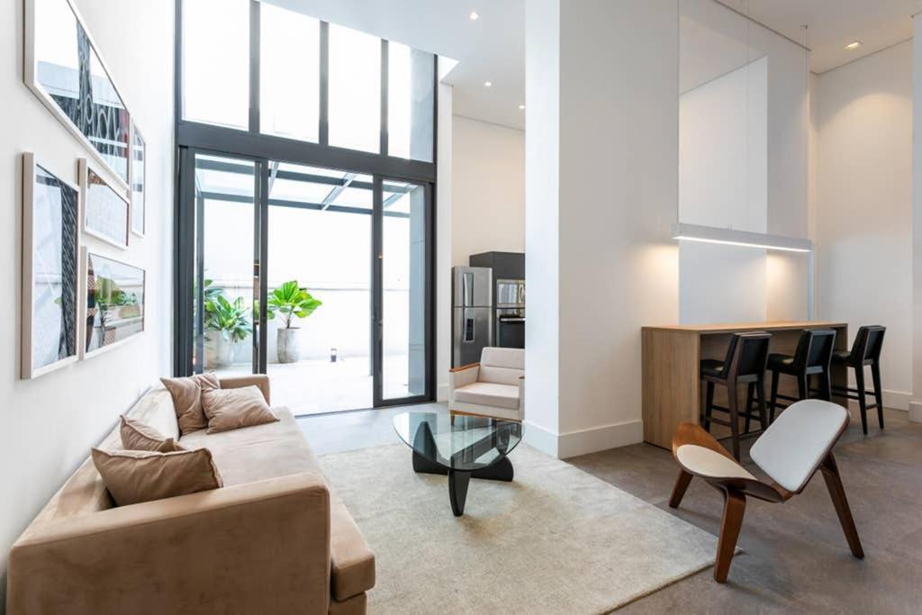 Apartamento De 1 Dormitorio No Coracao De Pinheiros เซาเปาโล ภายนอก รูปภาพ