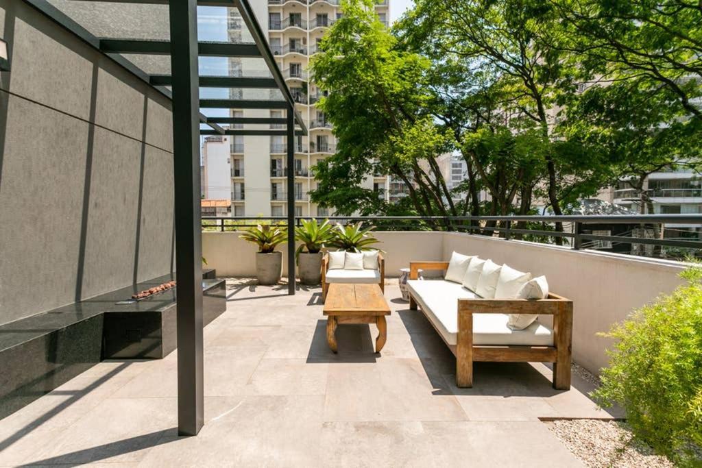 Apartamento De 1 Dormitorio No Coracao De Pinheiros เซาเปาโล ภายนอก รูปภาพ