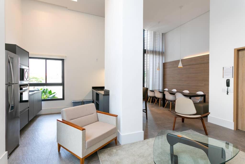 Apartamento De 1 Dormitorio No Coracao De Pinheiros เซาเปาโล ภายนอก รูปภาพ