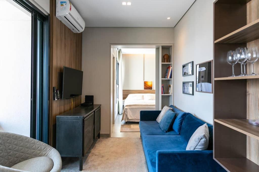 Apartamento De 1 Dormitorio No Coracao De Pinheiros เซาเปาโล ภายนอก รูปภาพ