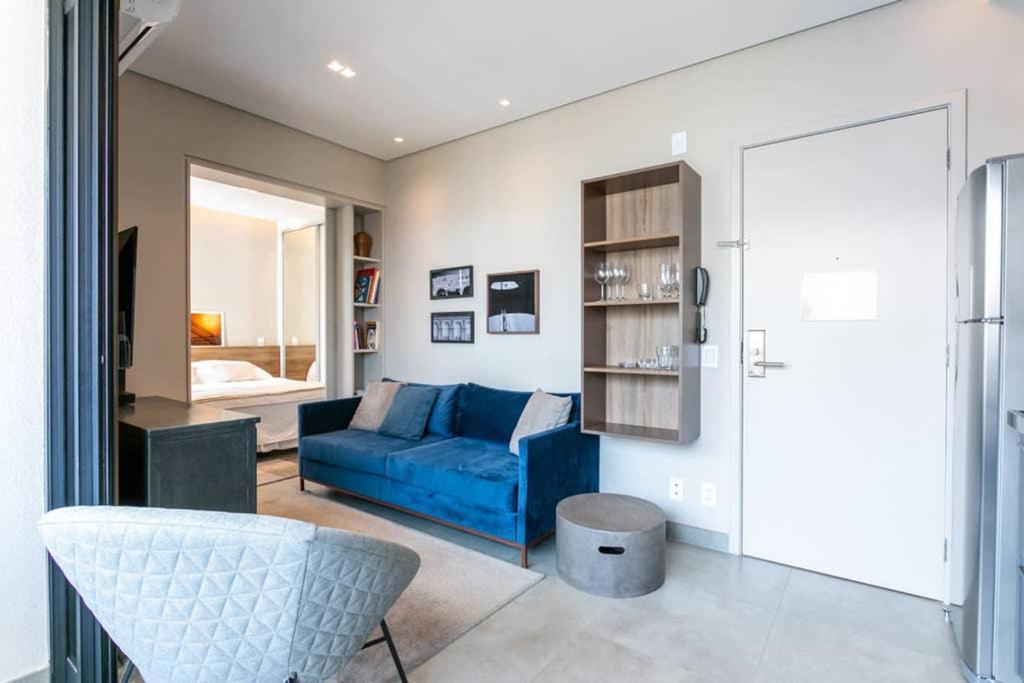 Apartamento De 1 Dormitorio No Coracao De Pinheiros เซาเปาโล ภายนอก รูปภาพ