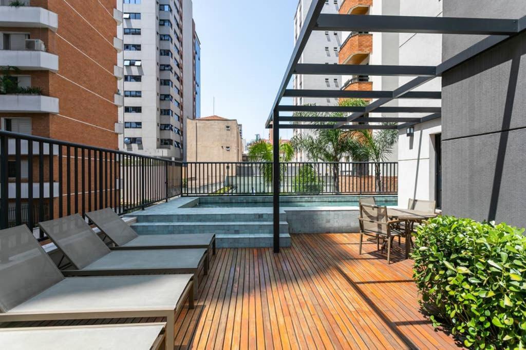 Apartamento De 1 Dormitorio No Coracao De Pinheiros เซาเปาโล ภายนอก รูปภาพ